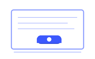 one button, with nothing pressing it